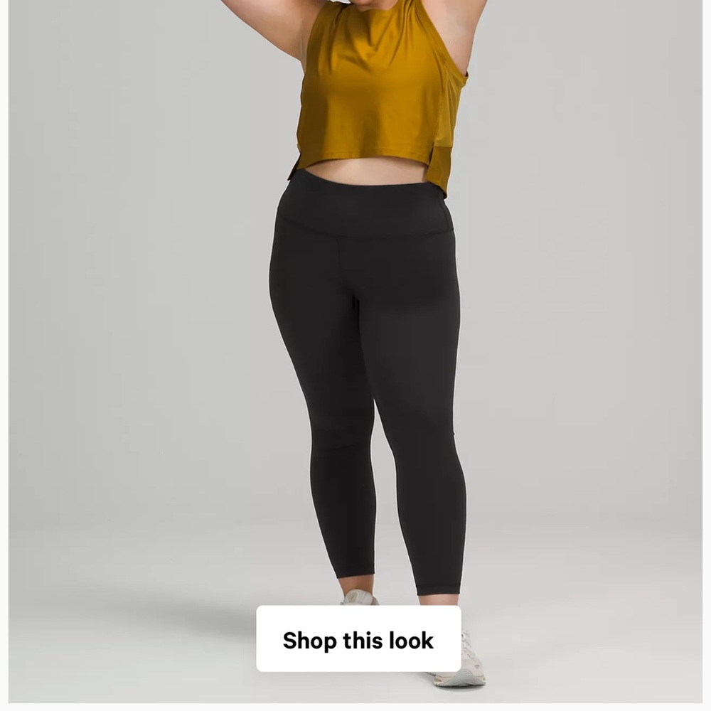 wunder train lululemon leggings 25”